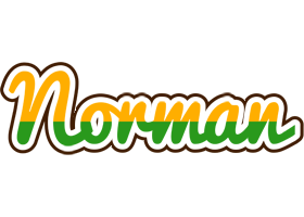 Norman banana logo