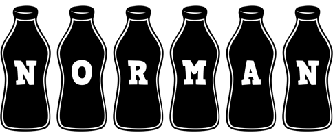 Norman bottle logo