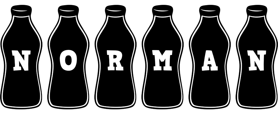 Norman bottle logo