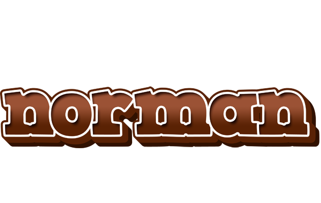 Norman brownie logo