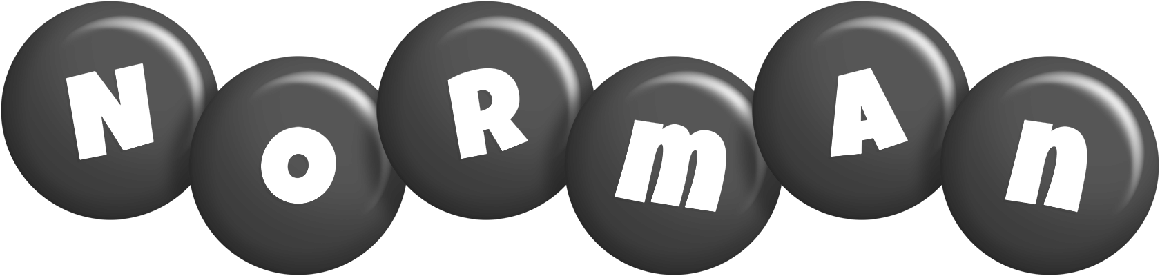 Norman candy-black logo