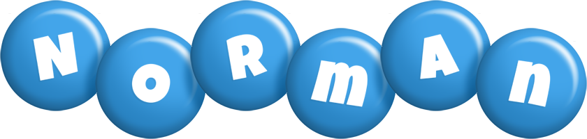 Norman candy-blue logo