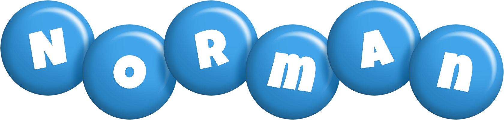 Norman candy-blue logo
