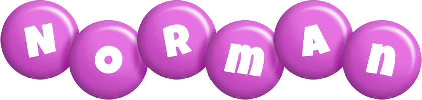 Norman candy-purple logo
