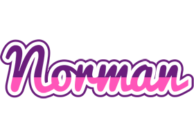 Norman cheerful logo