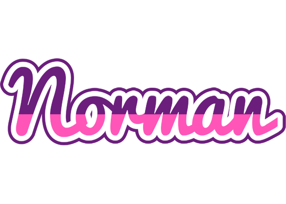 Norman cheerful logo