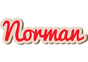 Norman chocolate logo