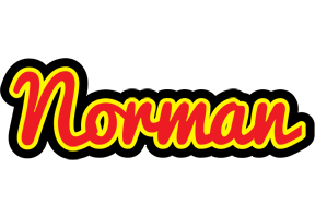 Norman fireman logo