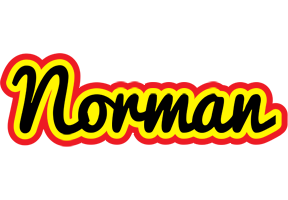 Norman flaming logo