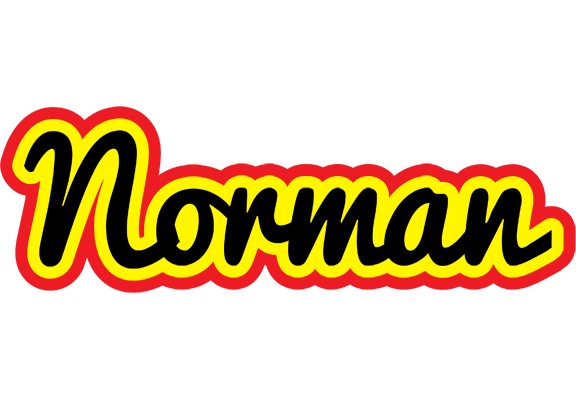 Norman flaming logo