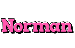 Norman girlish logo