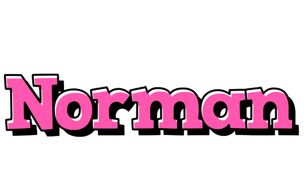 Norman girlish logo