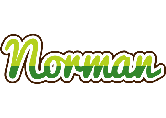 Norman golfing logo