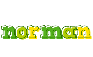 Norman juice logo