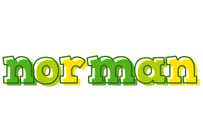 Norman juice logo