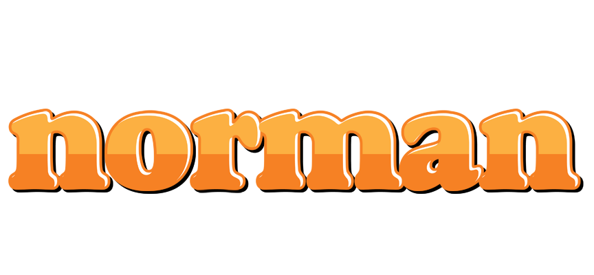 Norman orange logo