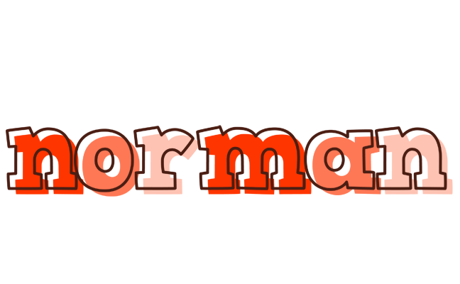 Norman paint logo