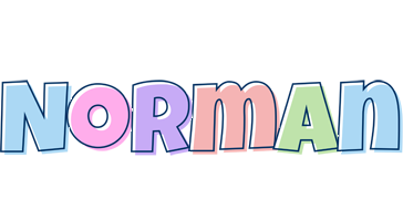 Norman pastel logo