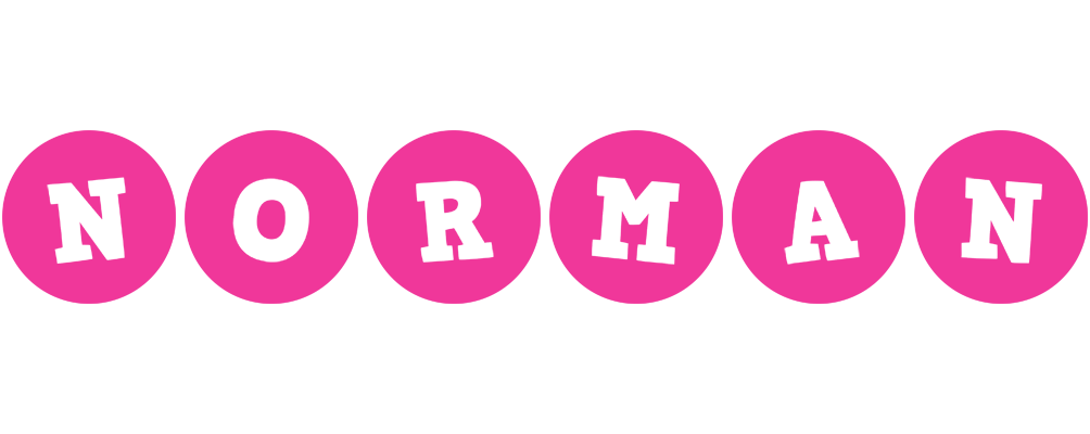 Norman poker logo