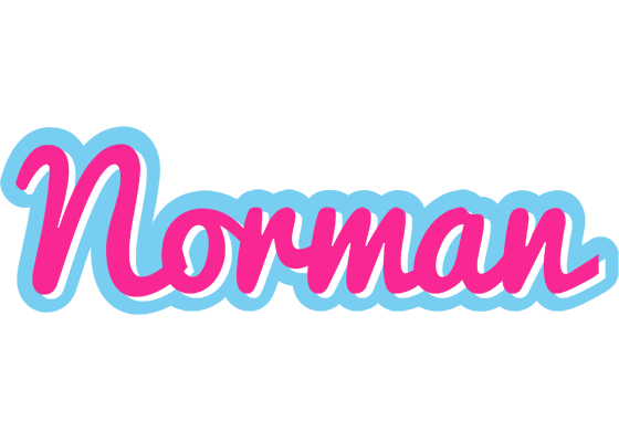 Norman popstar logo