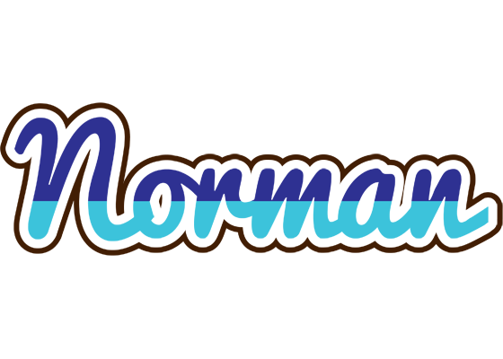 Norman raining logo