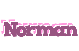 Norman relaxing logo