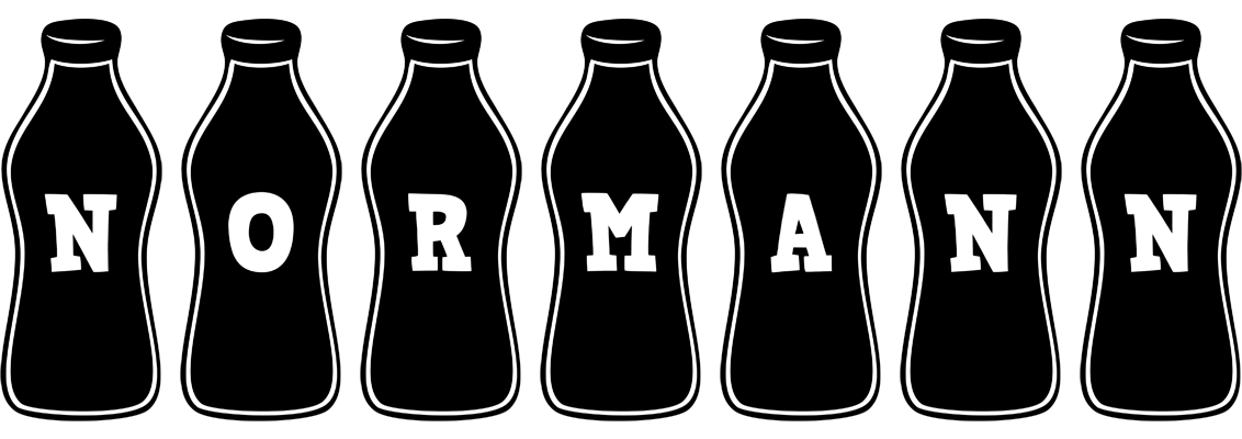 Normann bottle logo