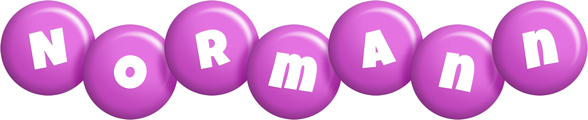 Normann candy-purple logo