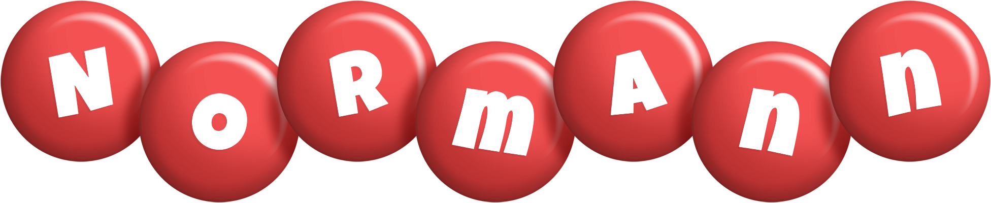 Normann candy-red logo