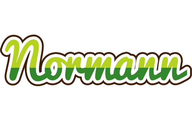 Normann golfing logo