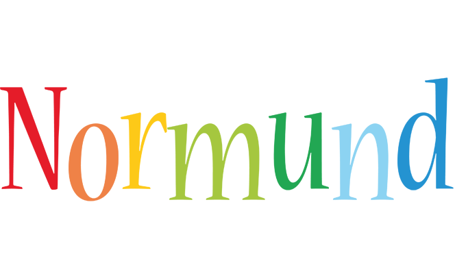 Normund birthday logo