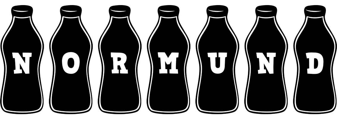 Normund bottle logo