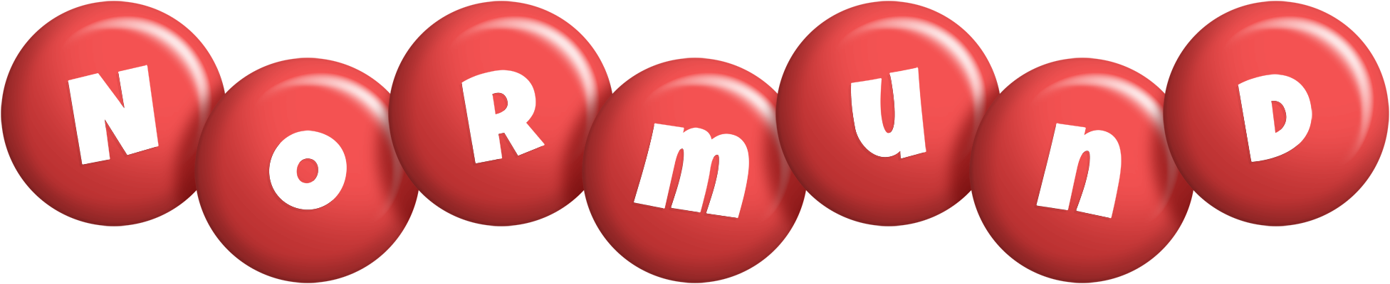 Normund candy-red logo