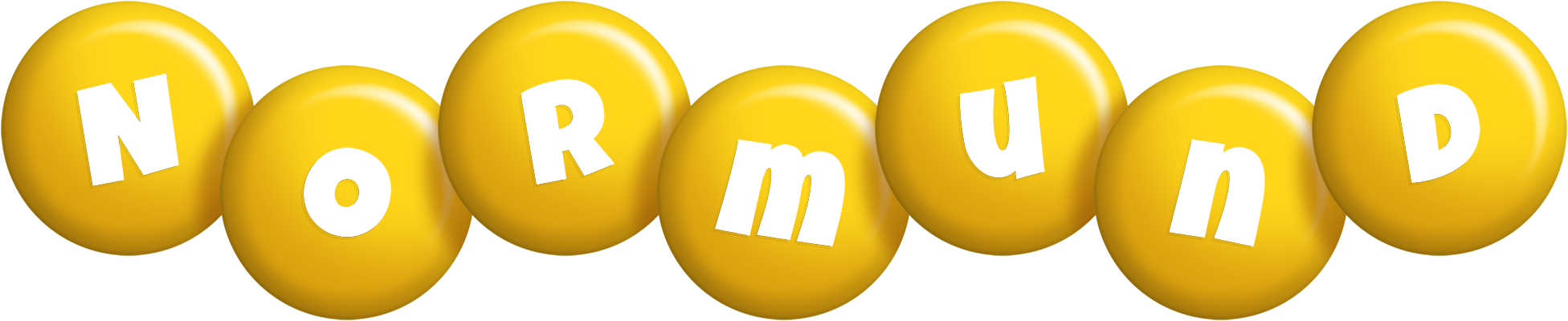 Normund candy-yellow logo