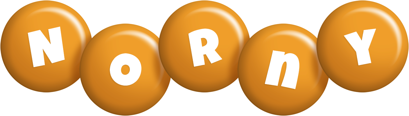 Norny candy-orange logo