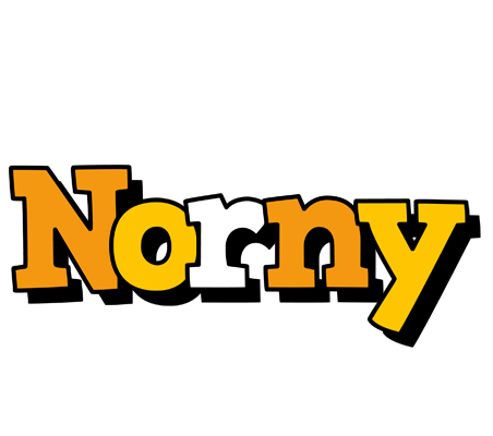 Norny cartoon logo