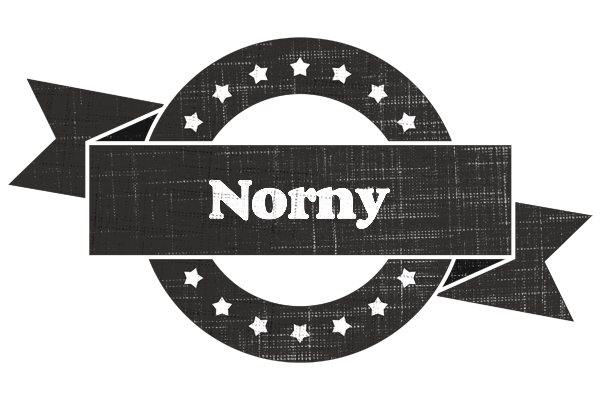 Norny grunge logo
