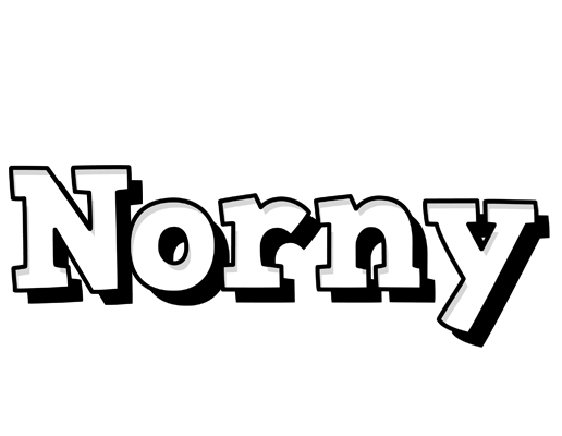Norny snowing logo