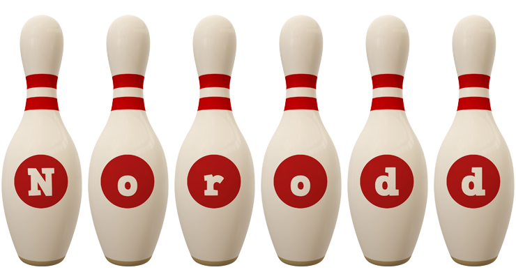 Norodd bowling-pin logo