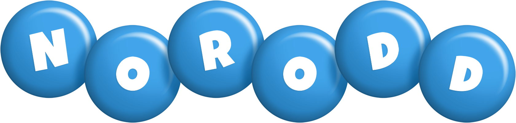 Norodd candy-blue logo