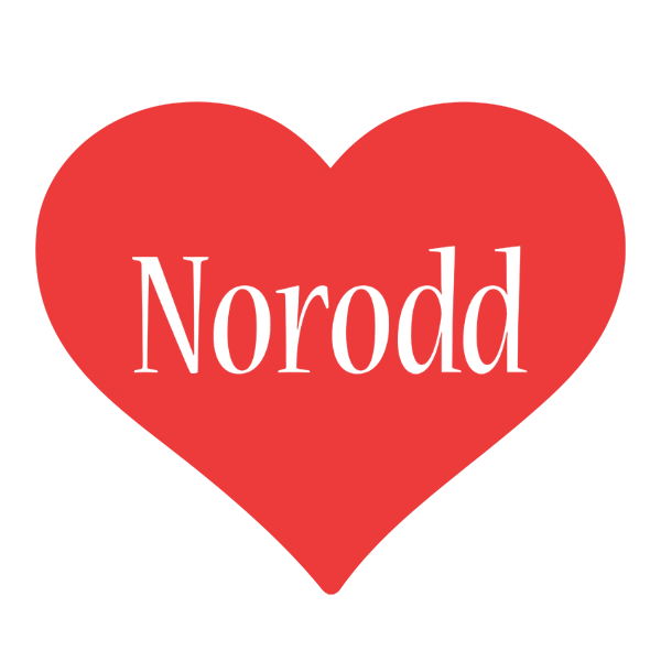 Norodd love logo