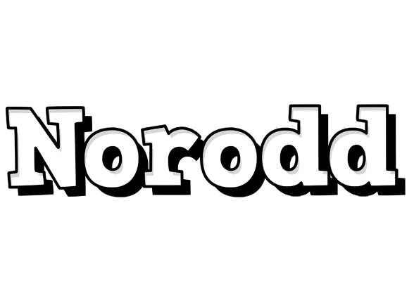 Norodd snowing logo