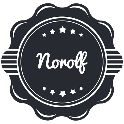 Norolf badge logo