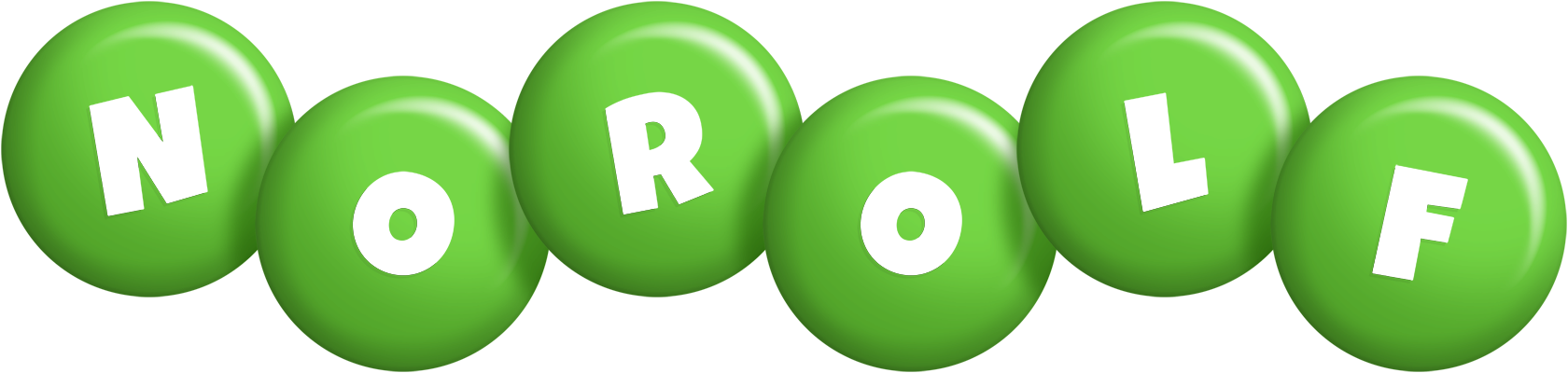 Norolf candy-green logo