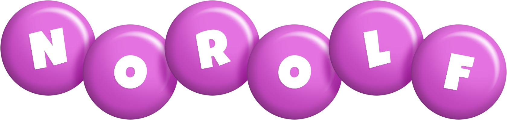 Norolf candy-purple logo