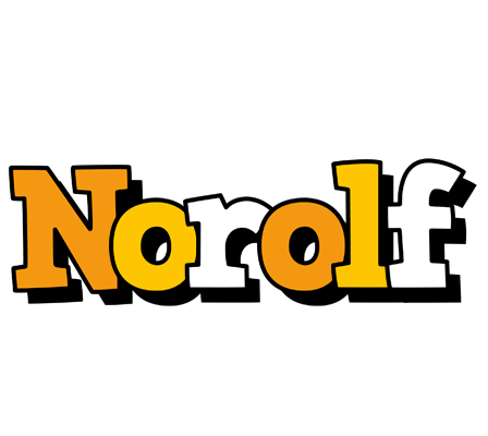 Norolf cartoon logo