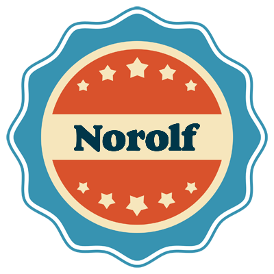Norolf labels logo