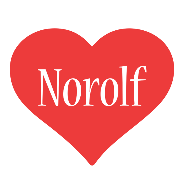Norolf love logo