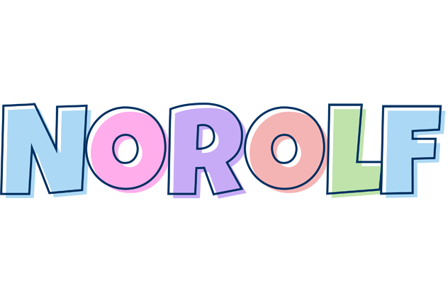 Norolf pastel logo
