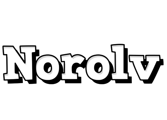 Norolv snowing logo